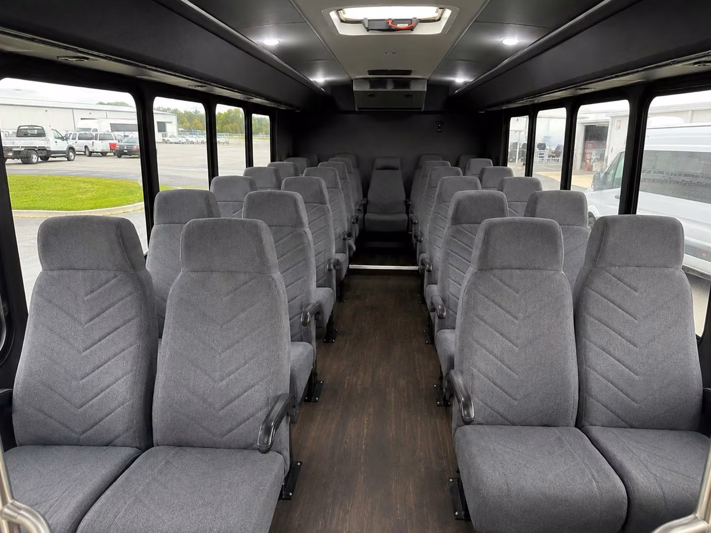 18 passenger minibus inside
