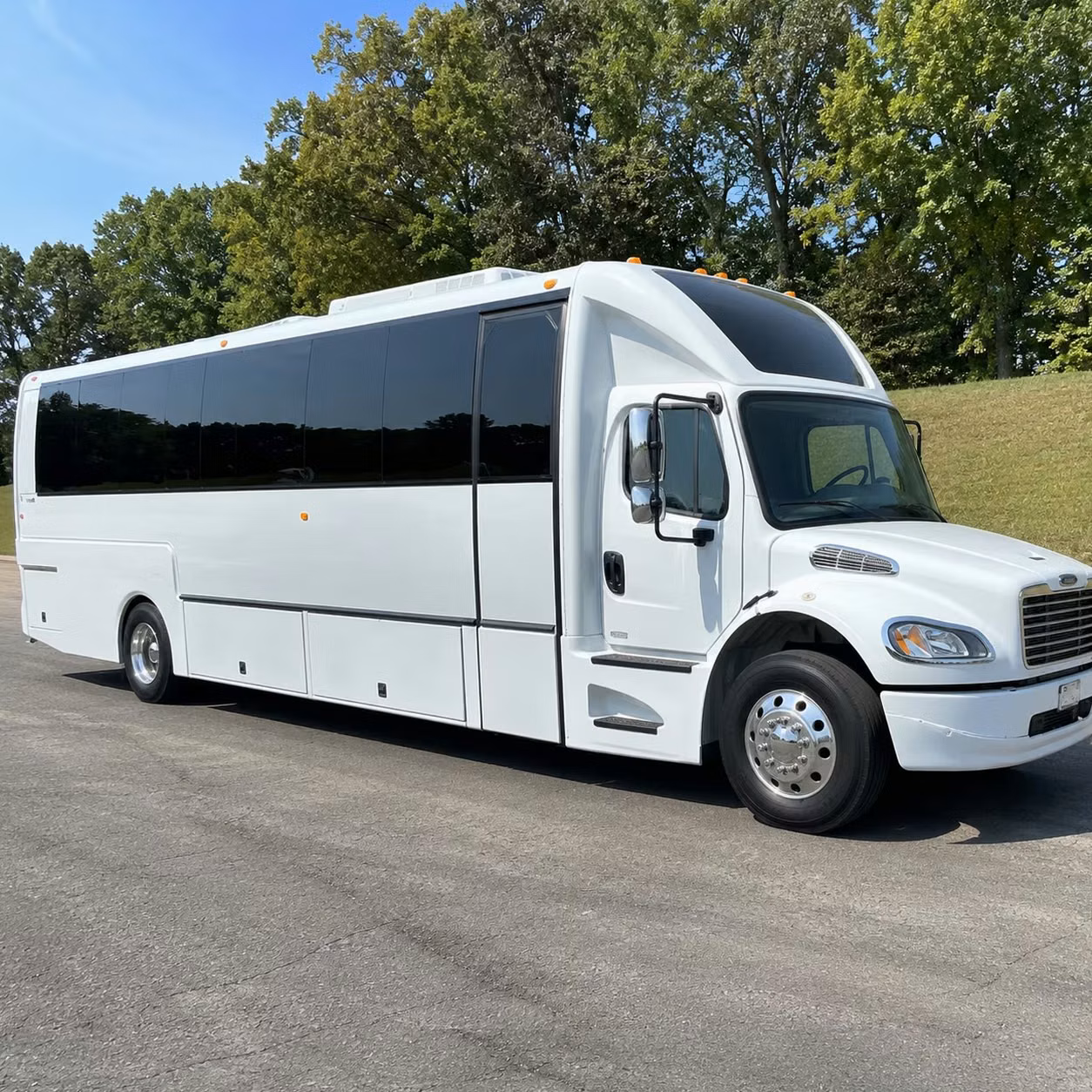 party bus rentals for alexandria high school prom nights