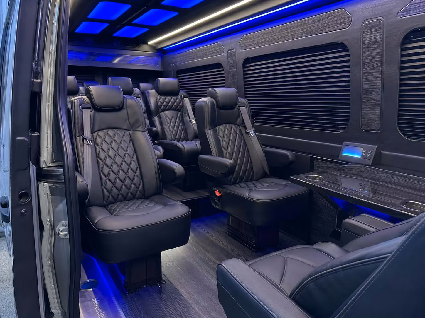 sprinter van transportation for groups and events across alexandria